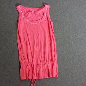 Pink tank top